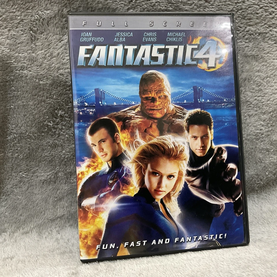 Fantastic Four 4 (DVD, 2009) full screen Marvel Chris Evan’s Foto 4 de 4