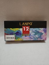 Lanpo Gouache Paints 12 Count. New, Never Used.