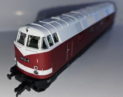 PIKO 47286 Diesellok BR 118 ''DR'', Ep. IV, Spur TT - unbenutzt