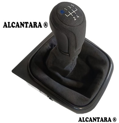 FÜR VW GOLF 5 6 EOS SCIROCCO 3 SCHALTSACK  SCHALTKNAUF ALCANTARA   5 GANG  KPN7