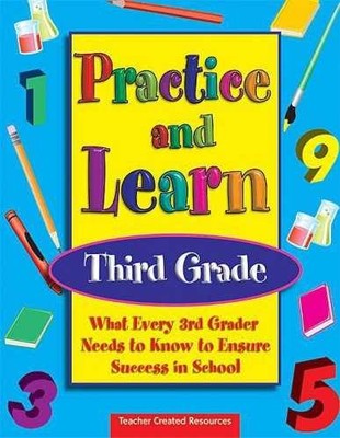 Practice & Learn: Third Grade - What - Paperback, by Dona H. Rice - Very Good x