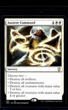 2022 MTG Magic The Gathering NCC New Capenna Commander #193 Austere Command