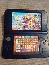 New Nintendo 3DS XL Metallic Blue Konsole IPS Top Gemoddet Große Spieleauswahl