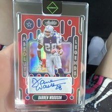 2024 Panini Absolute Legends Darren Woodson Red #ALS-DWN /75 (AU) Cowboys
