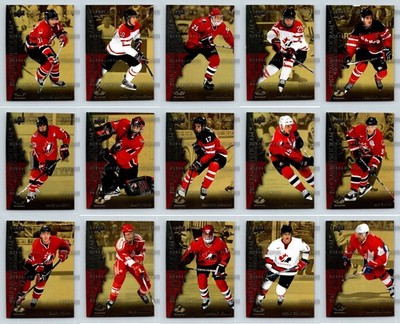 2021-22 TEAM CANADA PROGRAM OF EXCELLENCE HEROES INSERT CARDS U PICK -FINISH SET