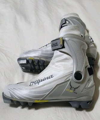 Alpina Eve 40s Women's Skate Ski NNN XC Boots EU38 US6.5 VGC