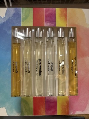 PHILOSOPHY - LAYERING DISCOVERY Gift Set of (6) Spray Perfumes +   Gift