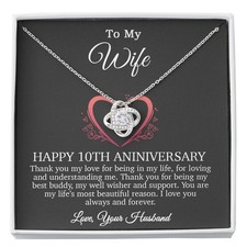 10th Anniversary Gift For Wife, 10 Year Anniversary Gifts, 10th Wedding Annivers