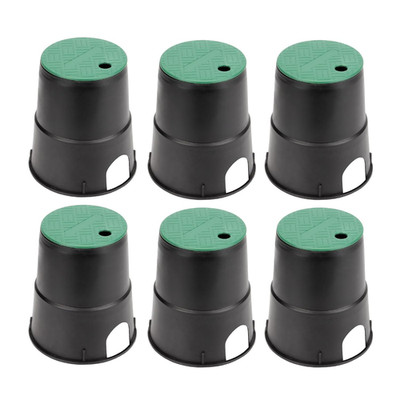 6 Pcs Electrical Splice Box, 6'' Diameter Underground Electrical Junction Box, S