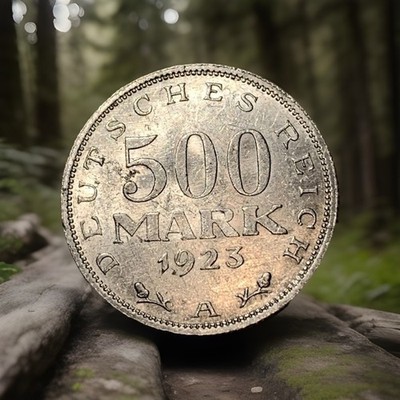 1923-A Germany 500 Mark   Weimar Republic   AU - C00076