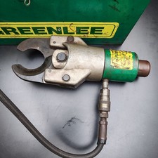 Greenlee 750 751-M2 Hydraulic Cable Cutter+746 Ram+767 Pump+Metal Case Tool