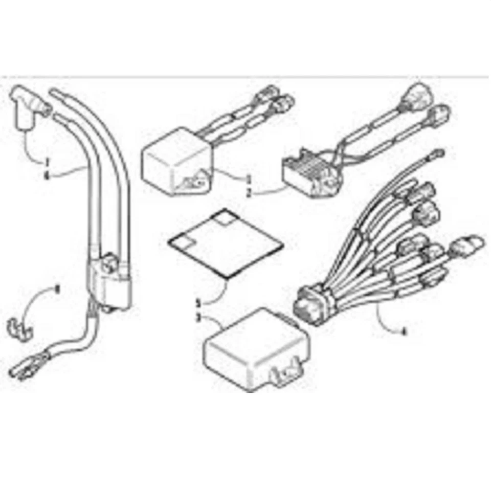Arctic Cat nova unidade de ignição OEM CDI 3006-479 Mountain King ZR 900 - Imagem 3 de 4