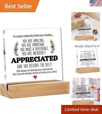 Inspirational Gift Ideas - Thank You Gifts for Women Men Friends - Appreciati...