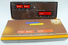MARKLIN Z COFFRET MINI-CLUB  WAGONS PORTE CONTENEURS "CARGO" DB  RÉFÉRENCE 82367