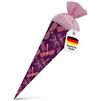 Itenga Geschwister SchultüTe 35Cm Muster Libellen ZuckertüTe Geschenkverpackung