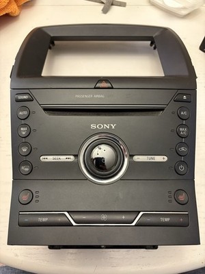 2016 Ford Edge Titanium Sony Audio Climate Control Panel OEM GT4T18E245CB