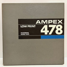 AMPEX 478 - 10.5" Metal 1/4" Reel To Reel Tape - USA - Excellent