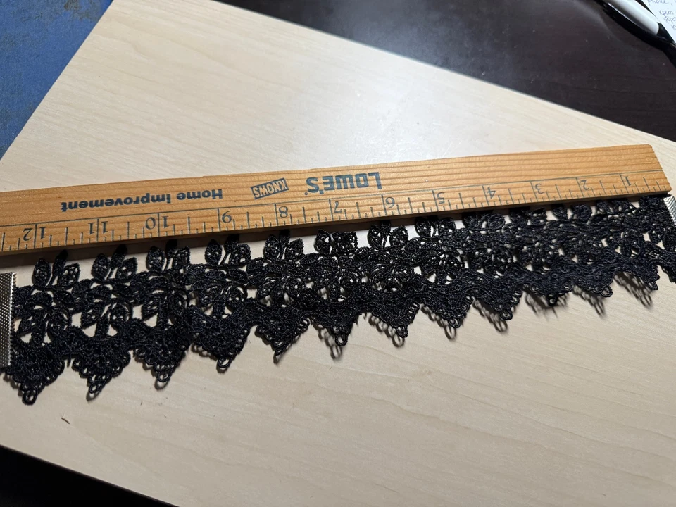 Шикарный черный кружевной колье ожерелье женщин моды gotic полый кружева стильный - Изображение 4 из 4