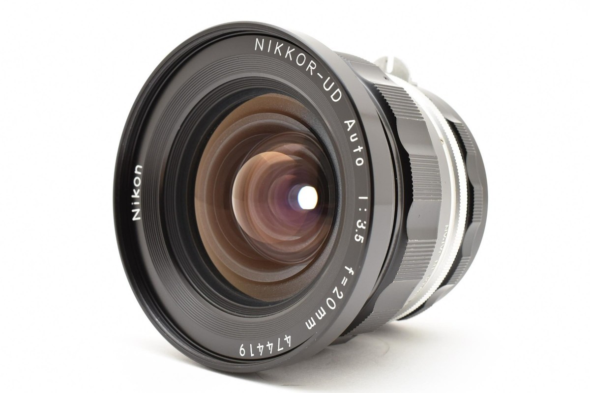 Nikon Nikkor UD Auto 20mm f/3.5 Wide Angle MF Non Ai Lens