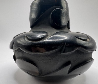 Santa Clara Pueblo Blackware Pottery Victor & Naomi Eckleberry 12/96