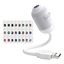Plug And Play Hd Star Projector Night Light Usb Galaxy Ocean Ceiling Projector