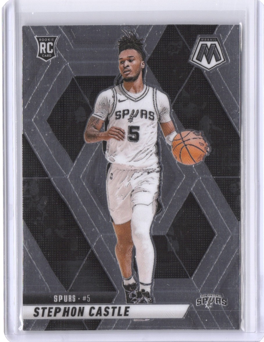 2024-25 Panini Mosaic #236 Stephon Castle RC