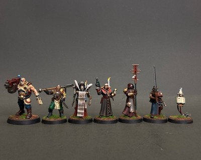 Warhammer 40K Kill Team Inquisitorial Agents PAINTED Games Workshop *7 Miniature