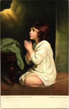 The Infant Samuel Artist Joshua Reynolds Postcard c1910