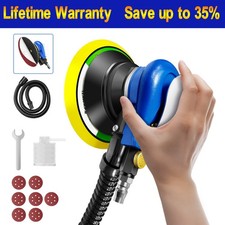 6" AIR RANDOM ORBITAL PALM SANDER 150MM DUAL ACTION AUTO BODY ORBIT DA SANDING