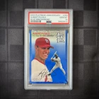 2023 Chrome Platinum Anniversary Albert Pujols Blue Mini Diamond /199 PSA 10