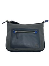Borsa a tracolla LANVIN en Bleu in nylon GRIGIO