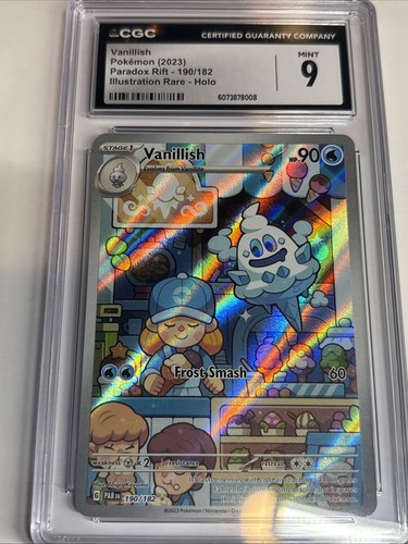 Vanillish graded CGC 9 for sale on eBay