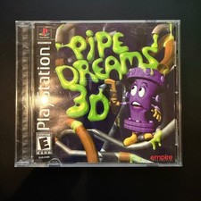 Pipe Dreams 3D PS1 PlayStation 1 CIB w/ Reg Card - Tested