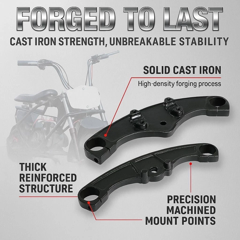 MINI BIKE FRONT FORK SUSPENSION KIT for Coleman CT100U CC100X B100, FRP GMB100 - Image 2 of 4