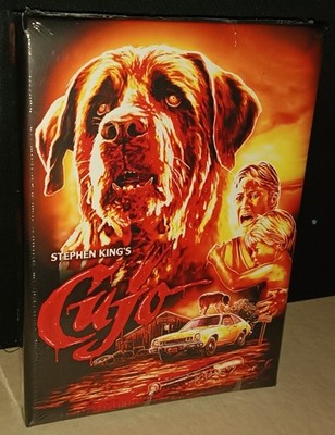 Stephen Kings: Cujo (1983) Wattiertes Blu-Ray Mediabook Directors Cut + Kinocut