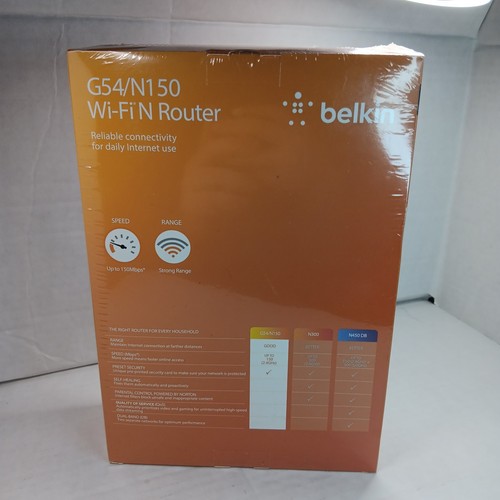 Belkin G54/N150 router wireless Wi Fi N 4 porte LAN fino a 150 Mbps - Foto 4 di 6