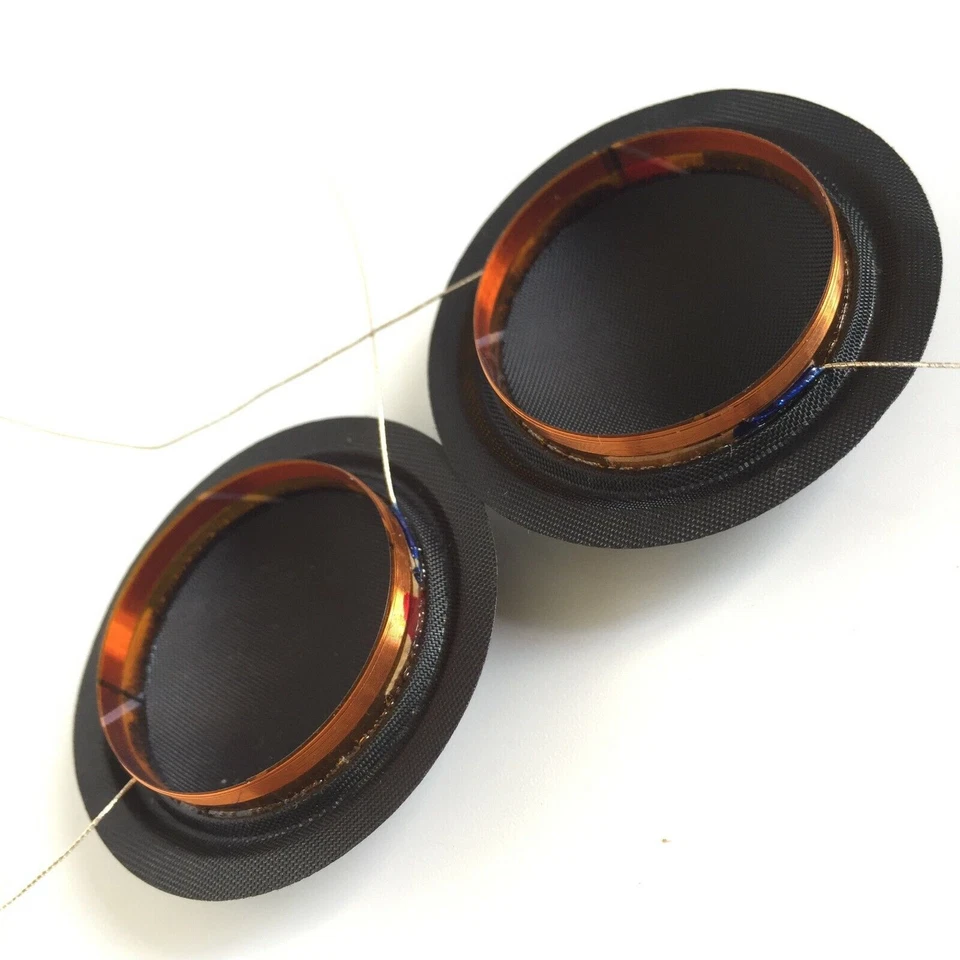 2 diafragma tweeter domo seda 19,43 mm de repuesto para B&W TW20/TW 20 DM5, DM6 8Ω Foto 2 de 4