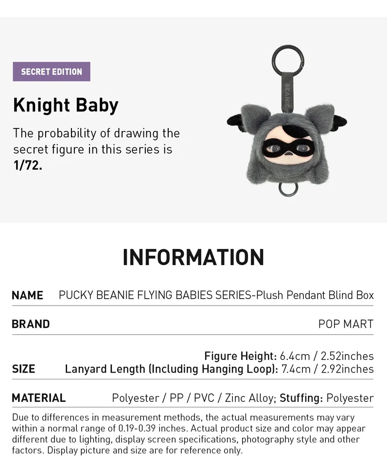 Pucky Beanie Flying Babies Series -plush Pendant Blind Box Hot Cute Toy Gift！ - Image 3 of 4