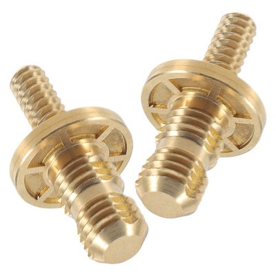 2 Pcs Pool Cue Accessories Billiard Stick Hardware Extension Screws