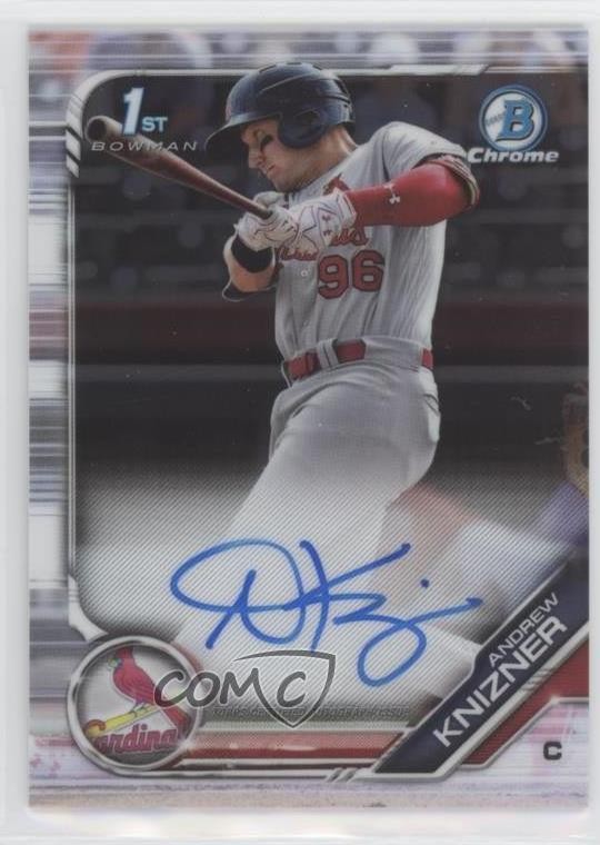 2019 Bowman Chrome Prospect Auto Andrew Knizner #CPA-AK Auto b8h