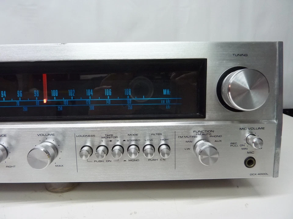 sintoamplificatore vintage Sanyo DCX 4000L - Immagine 4 di 4