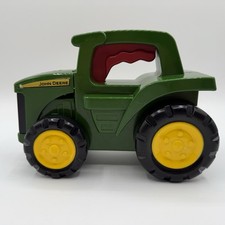 John Deere Roll and Go Flashlight Tractor with Rumbling Motor Sounds Works