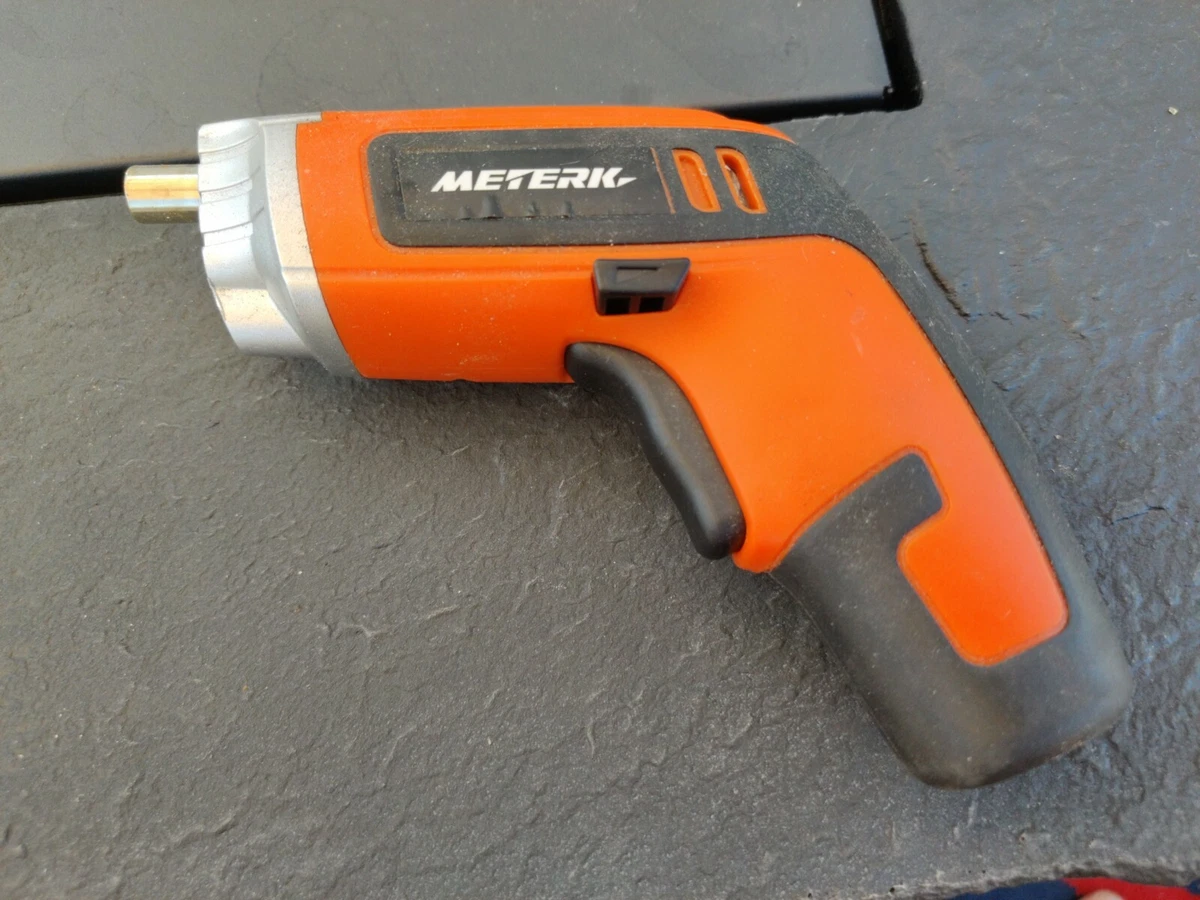 Meterk MK36 Rechargeable Cordless Screwdriver w LED Light BARE TOOL ONLY