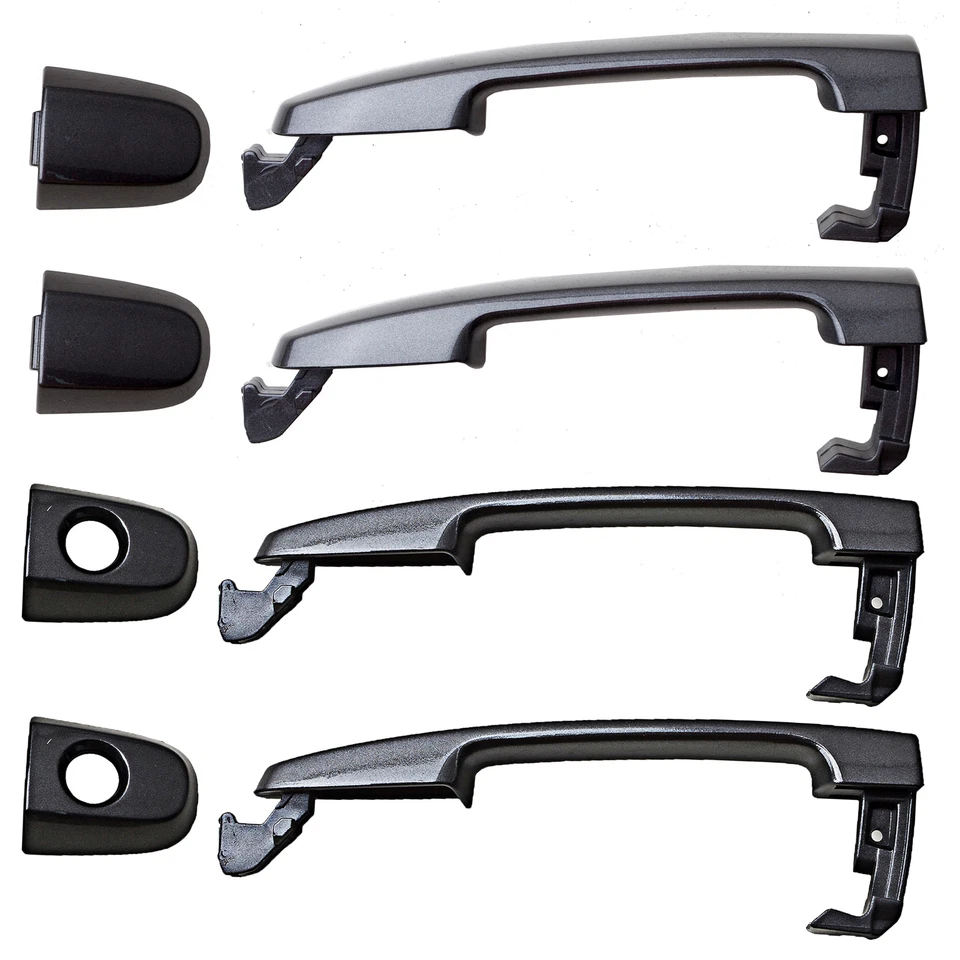 Outside Door Handle 1G3 Gray For 2003-2010 Pontiac Vibe 1.8 2.4L Set of 4PCS New - Image 2 of 4