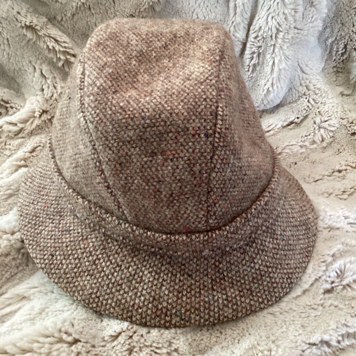 Vintage Kangol Design Brown Wool Bucket Hat Made in England Wool Felt Kangol Women main image 3