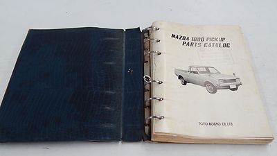 ４冊　セット割引　マール　100年前シリーズ MAZDA 1000 UTE PICKUP PICK UP PARTS CATALOGUE CATALOG BOOK