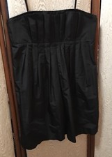 BCBGeneration Little Black Dress Strapless Size 10