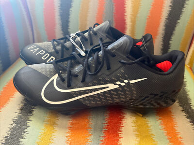 Nike React Vapor Ultrafly Elite 4 Black Baseball Cleat DA0701-001 Size 15 New