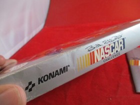 Bill Elliott's NASCAR Challenge (Nintendo NES) COMPLETE w/ Box manual game #T1
