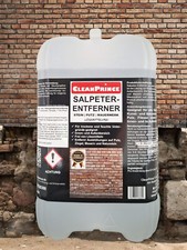Salpeterentferner 5 Liter Salpeter-Entferner Reiniger auf Putz Ziegel Beton Wand